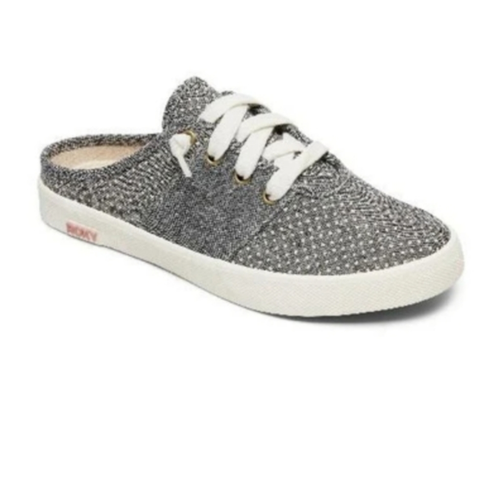 Roxy Women's Gray Slip-On Sneakers